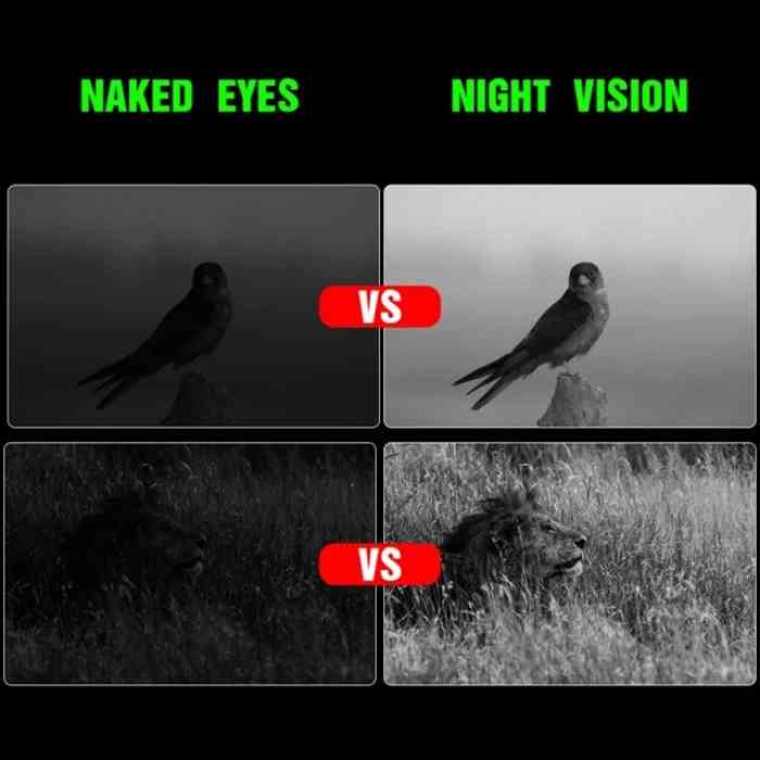 APEXEL NV001 Digital Night Vision Binoculars with 2.3Inch LCD Video Recording HD Infrared Hunting Binoculars Telescope